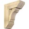 Ekena Millwork Olympic Slat Rough Sawn Bracket w/ Offset Brace, Douglas Fir, 8"W x 20"D x 24"H BKT0806X20X24OLY06RDF - alternate 1